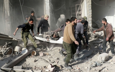 Thumbnail image for Airstrike in Syria hits prison run by affiliate of Al-Qaeda, kills dozens