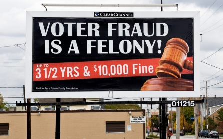 Who’s funding voter suppression?