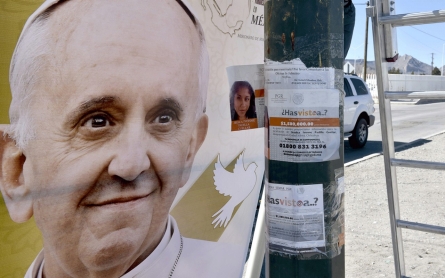 Mexican peasants and mothers of missing say diocese barring them from pope