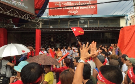 Myanmar's opposition moves towards big election victory