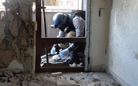 Thumbnail image for Syria used 'toxic chemicals' in Idlib barrel bombings