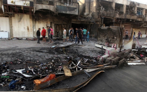 Thumbnail image for Car bombings and suicide attacks kill dozens in Iraq