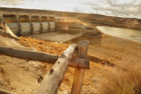 drought, Sierra Nevada, Rye Patch, reservoir, Nevada, California