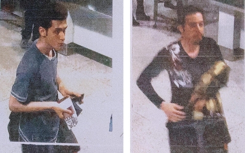 The two stolen passport suspects