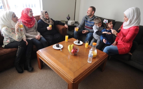 Thumbnail image for A photo diary: Homs family finds a new home in Illinois