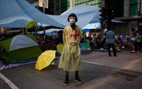 Thumbnail image for Photos: Inside Hong Kong protesters' barricades