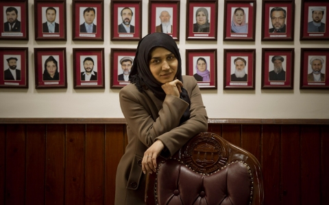 Thumbnail image for Photos: Portraits of Afghanistan's female lawmakers