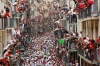 Pamplona running of the bulls