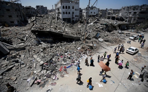 Thumbnail image for Photos: Gaza's devastated landscapes