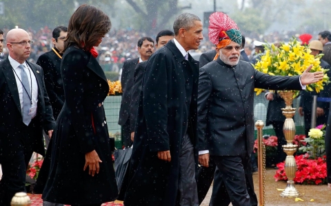 Thumbnail image for Photos: President Obama attends India's Republic Day parade