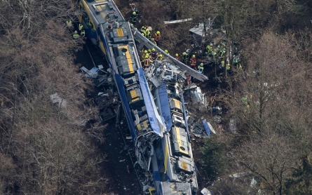 Photos: Two trains collide in Germany