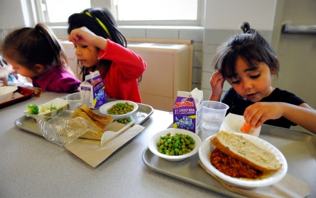 School food lobby flip-flops on healthy school lunches