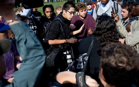 Thumbnail image for In confrontation between Mizzou protesters and media, everybody loses