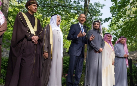 Thumbnail image for US hosts Gulf allies in vain Camp David meeting