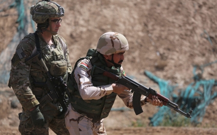 Red flags over green berets in Anbar province