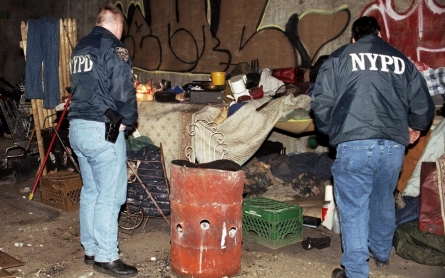 Why are New York cops shaming homeless people?