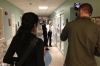 The Fault Lines crew filming in a Cleveland hospital.