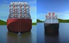 Before and after for cargo ship capability at wider Panama Canal