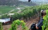 Behind the Scenes: "TechKnow" crew capture natural sounds from around Shafer Vineyard.